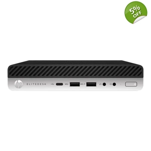 HP EliteDesk 705 G5 Ryzen 5 PRO 3400GE 3.3 - SSD 256 GB - 8GB