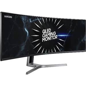 Samsung Odyssey G9 C49RG90SSR - QLED monitor - curved - 49" (48.8" viewable) - 5120 x 1440