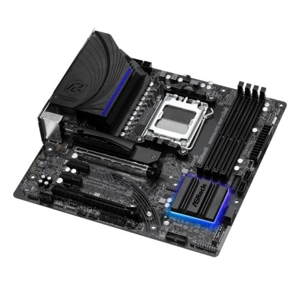 Asrock B650M PG RIPTIDE, AMD B650, AM5, Micro ATX, 4 DDR5, HDMI, DP, 2.5G LAN, PCIe4, RGB, 2x M.2