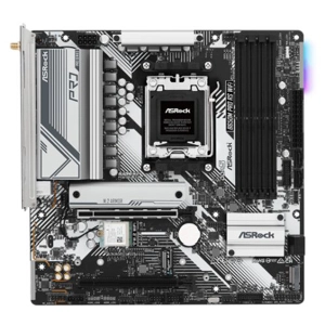 Asrock B650M PRO RS WIFI, AMD B650, AM5, Micro ATX, 4 DDR5, HDMI, DP, 2.5G LAN, Wi-Fi 6E, PCIe4, RGB