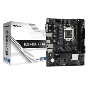 Asrock H510M-HDV/M.2 SE, Intel H510, 1200, Micro ATX, 2 DDR4, VGA, DVI, HDMI, M.2