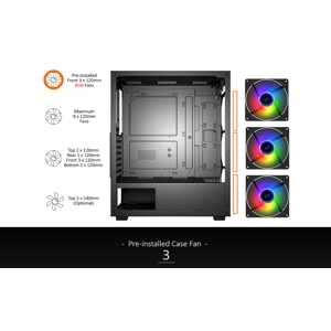 Intel Core i5 11400F • Nvidia RTX 3050 6GB GDDR5 • 16GB RAM 3200MHz DDR4 • 1TB SSD • 500W PSU