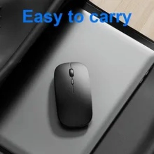 Bluetooth Mouse Wireless Mute Thin Tablet Laptop Office Desktop Universal Rechargeable Intelligent Sleep Portable