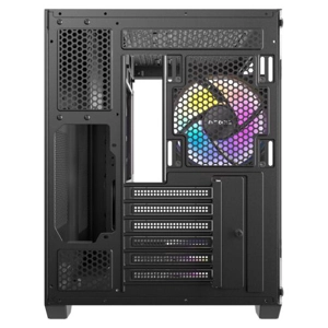 Antec CX800 RGB Elite Dual Chamber Gaming Case w/ Glass Side & Front, ATX, 6x RGB Fans, LED Button,