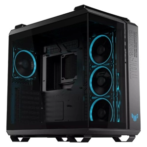 Asus TUF Gaming GT502 Horizon ARGB Case w/ Glass Front & Side, ATX, Dual Chamber, Modular Design, 4x