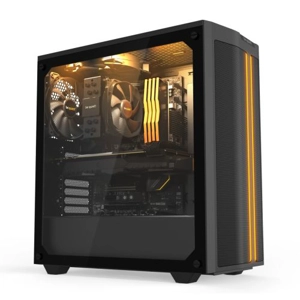 Be Quiet Pure Base 500DX Gaming Case w/ Glass Window, ATX, 3 x Pure Wings 2 Fans, ARGB Front Lighti