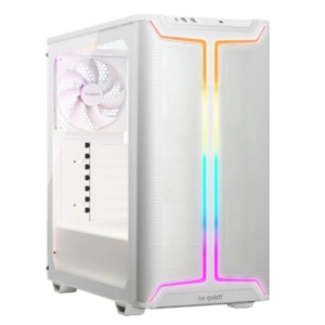 Be Quiet Pure Base 501 DX ARGB Gaming Case w/ Glass Side, ATX, Compact Design, 3 Pure Wings 3 Fans,