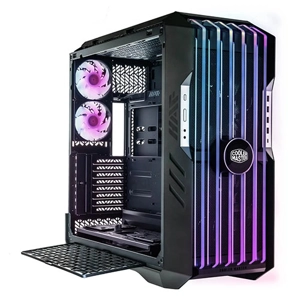 Cooler Master HAF 700 EVO Gaming Case w/ Glass Side, E-ATX, Multi Chamber, 5x ARGB Fans, ARGB Fan Hu