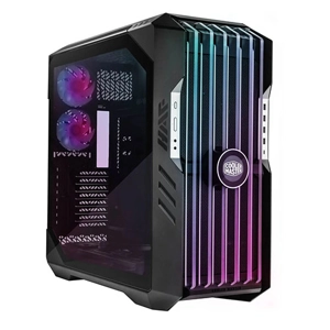 Cooler Master HAF 700 EVO Gaming Case w/ Glass Side, E-ATX, Multi Chamber, 5x ARGB Fans, ARGB Fan Hu