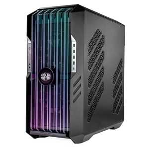 Cooler Master HAF 700 EVO Gaming Case w/ Glass Side, E-ATX, Multi Chamber, 5x ARGB Fans, ARGB Fan Hu