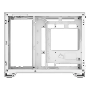 Corsair 2500X RGB Dual Chamber Gaming Case w/ Glass Side & Front, Micro ATX, 2x RGB Fans, Mesh Panel