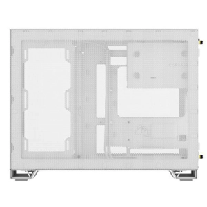 Corsair 2500X RGB Dual Chamber Gaming Case w/ Glass Side & Front, Micro ATX, 2x RGB Fans, Mesh Panel