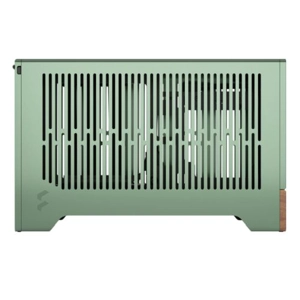 Fractal Design Terra Jade SFF PC Case, Mini ITX, Walnut Front, Anodized Aluminium Exterior, 322mm GP