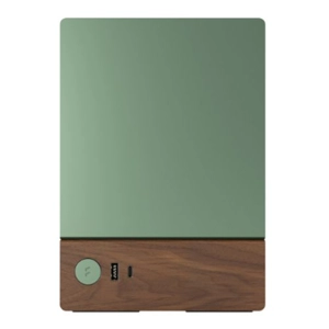 Fractal Design Terra Jade SFF PC Case, Mini ITX, Walnut Front, Anodized Aluminium Exterior, 322mm GP