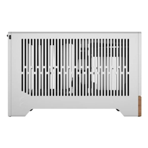 Fractal Design Terra Silver SFF PC Case, Mini ITX, Walnut Front, Anodized Aluminium Exterior, 322mm