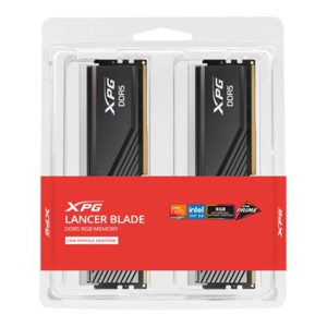 ADATA XPG Lancer Blade RGB 32GB Kit (2 x 16GB), DDR5, 6000MHz, CL30, 1.35V, ECC, PMIC, XMP 3.0, AMD