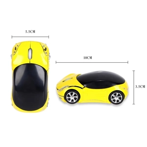 Wireless Car Shaped Mouse Computer Accessories