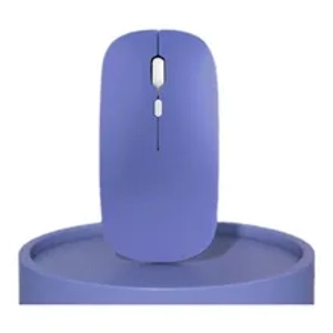 Macaron Rechargeable Wireless Bluetooth Mouse 2.4G USB Mice For Android Windows Tablet Laptop Notebook PC For IPAD Mobile