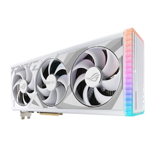 Asus ROG STRIX RTX4090 White OC, PCIe4, 24GB DDR6X, 2 HDMI, 3 DP, 2640MHz Clock, Overclocked, RGB Li