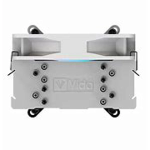 Vida Boreas White ARGB Heatsink & Fan, Intel/AMD, 2000RPM Hydraulic Fan, 6 Copper Heatpipes, 220W TD