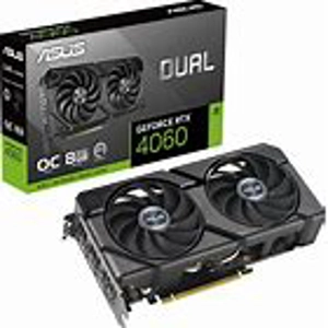 Asus DUAL RTX4060 EVO OC, PCIe4, 8GB DDR6, HDMI, 3 DP, 2535MHz Clock, Overclocked