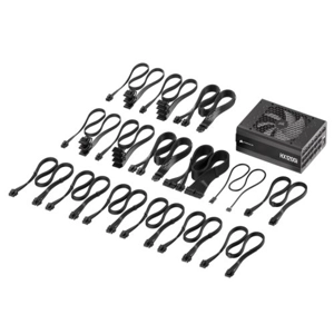 Corsair 1200W HX1200i V3 PSU, Fluid Dynamic Fan, Fully Modular, Ultra-Low Noise, 80+ Platinum, ATX 3