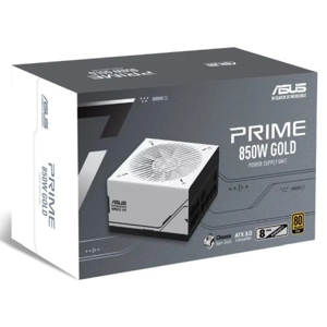 Asus Prime 850W Gold Gaming PSU, Double Ball Bearing Fan, Fully Modular, 80+ Gold, ATX 3.0, PCIe 5.0