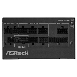 Asrock 850W Phantom Gaming PG-850G PSU, Fully Modular, 80+ Gold, Cybenetics Platinum & Lambda A+, AT