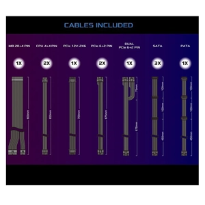 Asrock 850W Phantom Gaming PG-850G PSU, Fully Modular, 80+ Gold, Cybenetics Platinum & Lambda A+, AT