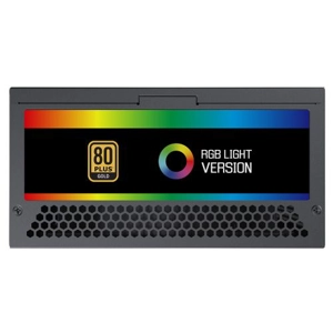 GameMax 850W Pro RGB PSU, Fully Modular, 14cm ARGB Fan, 80+ Gold, RGB Controller (25 Modes), Power L
