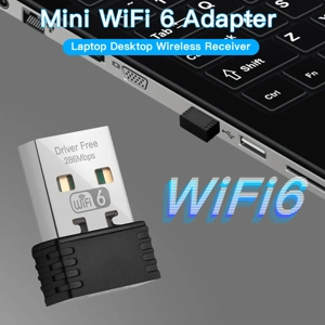 Mini USB WIFI 6 / USB 2.4GHz Wi-Fi Lan Adapter