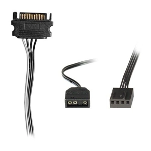 Vida Akira White ARGB Gaming Case w/ Glass Front & Side, Micro ATX, 3x ARGB Fans, 6-Port ARGB PWM Fa