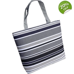 Gray Tote Bag