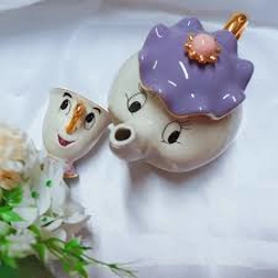 Beauty and the beast teapot