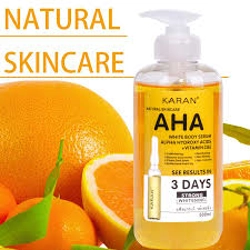 Natural skincare with vitaamin c