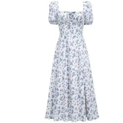 Cottagecore Midi Princess Dress