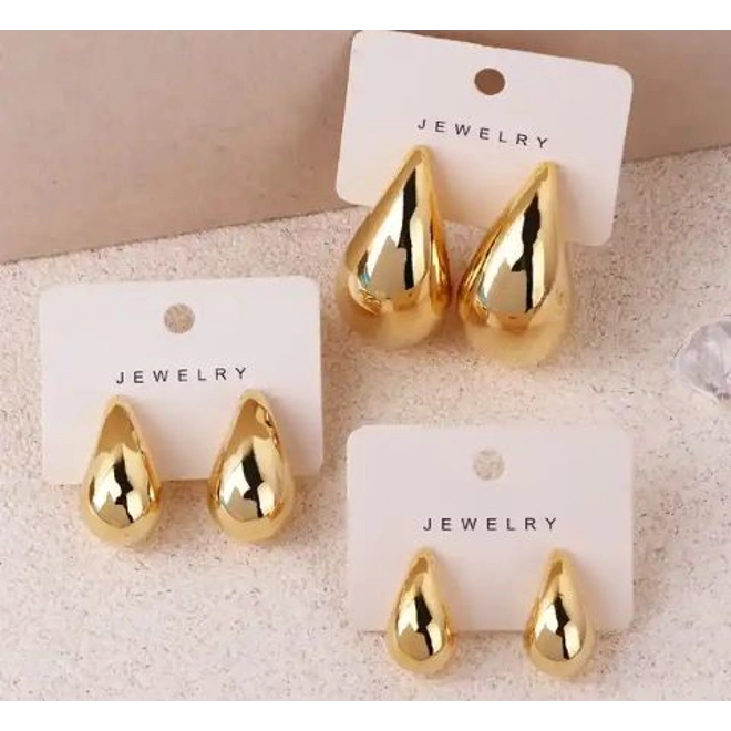 Additional Image for Stunning Pear Shaped Earrings