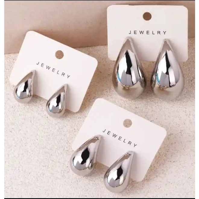 Additional Image for Stunning Pear Shaped Earrings