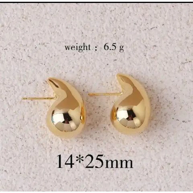 Additional Image for Stunning Pear Shaped Earrings