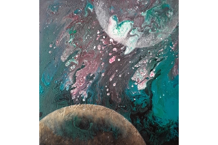 Acrylic Pour Paintings