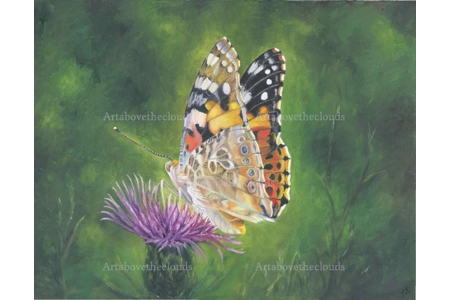 A Little Rest Original Oil Painting