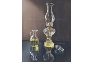 Ten Bridesmaids Original Oil..