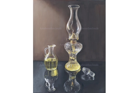 Ten Bridesmaids Original Oil Painting