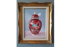 Madame Butterfly Original Oil Painting