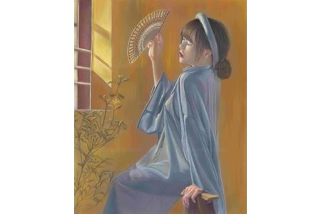 Radiance original pastel Painting