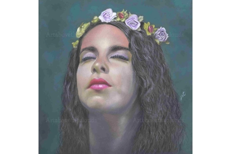 Serenity Original pastel Painting