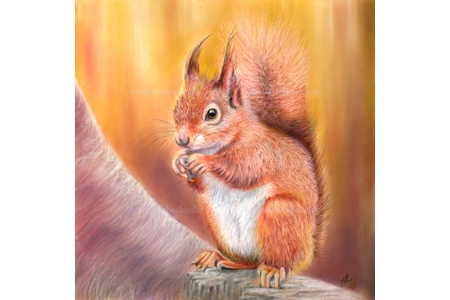 Outcast Original Pastel Painting