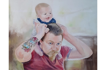 The View From Here. Family Portrait Commission