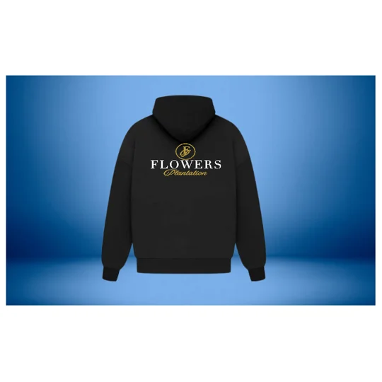 Flowers Plantation Hood Sweatshirt