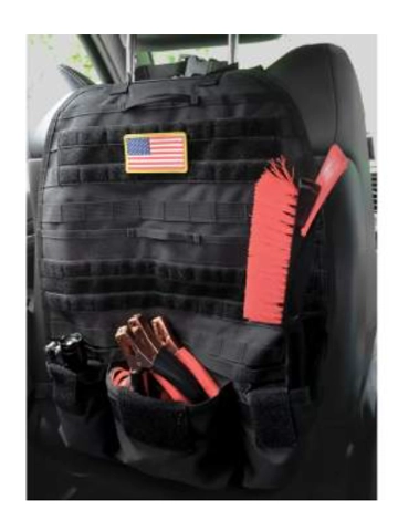 Tactical Molle car seat panel